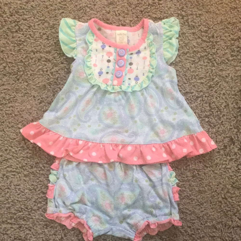 Matilda Jane baby summer pajamas 6-12 months